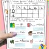 63 ATIVIDADES DE ALFABETIZAÇÃO SILABAS SIMPLES LETRA CURSIVA - Image 5