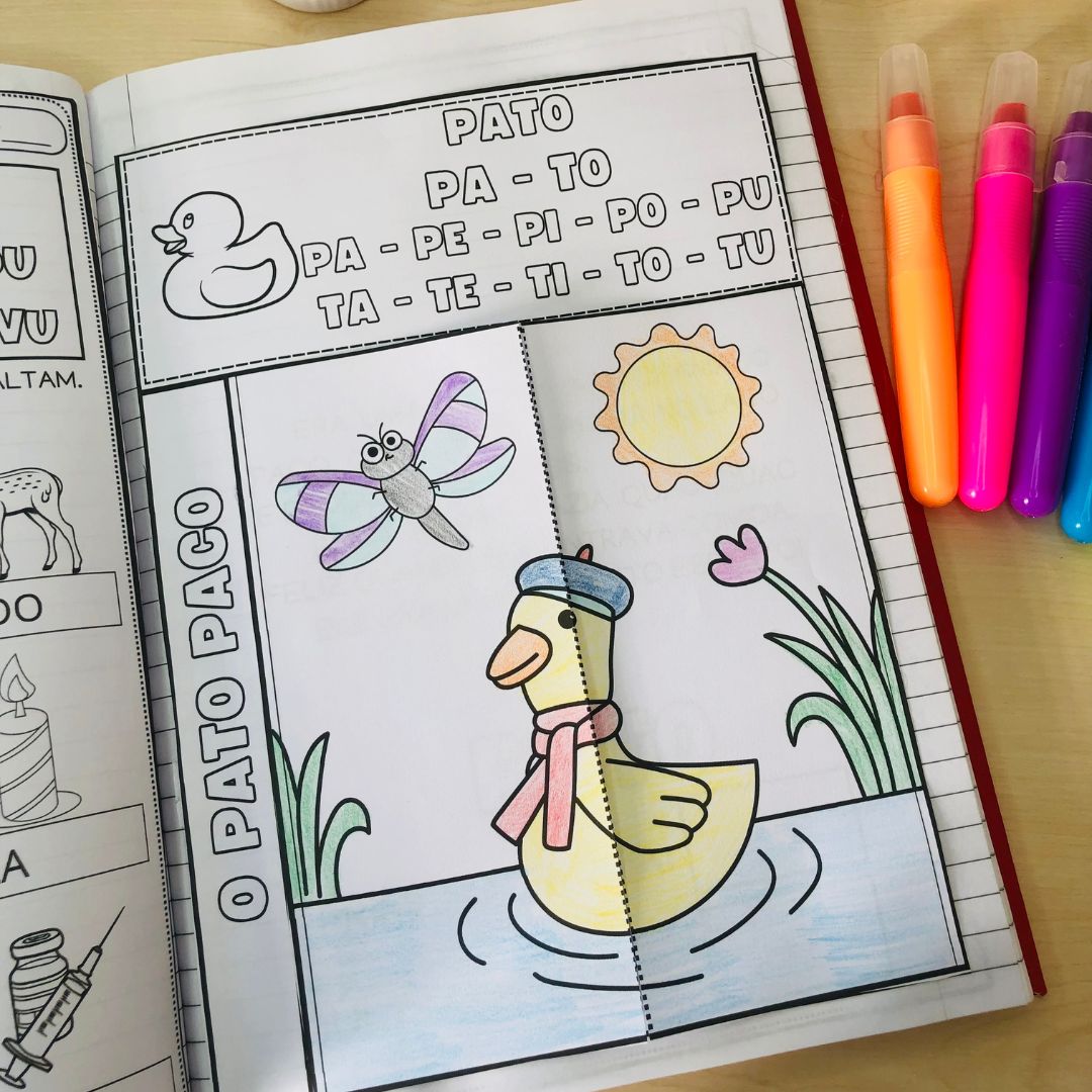 Coleção Alfabetizando com palavras - chave e textos interativos V01