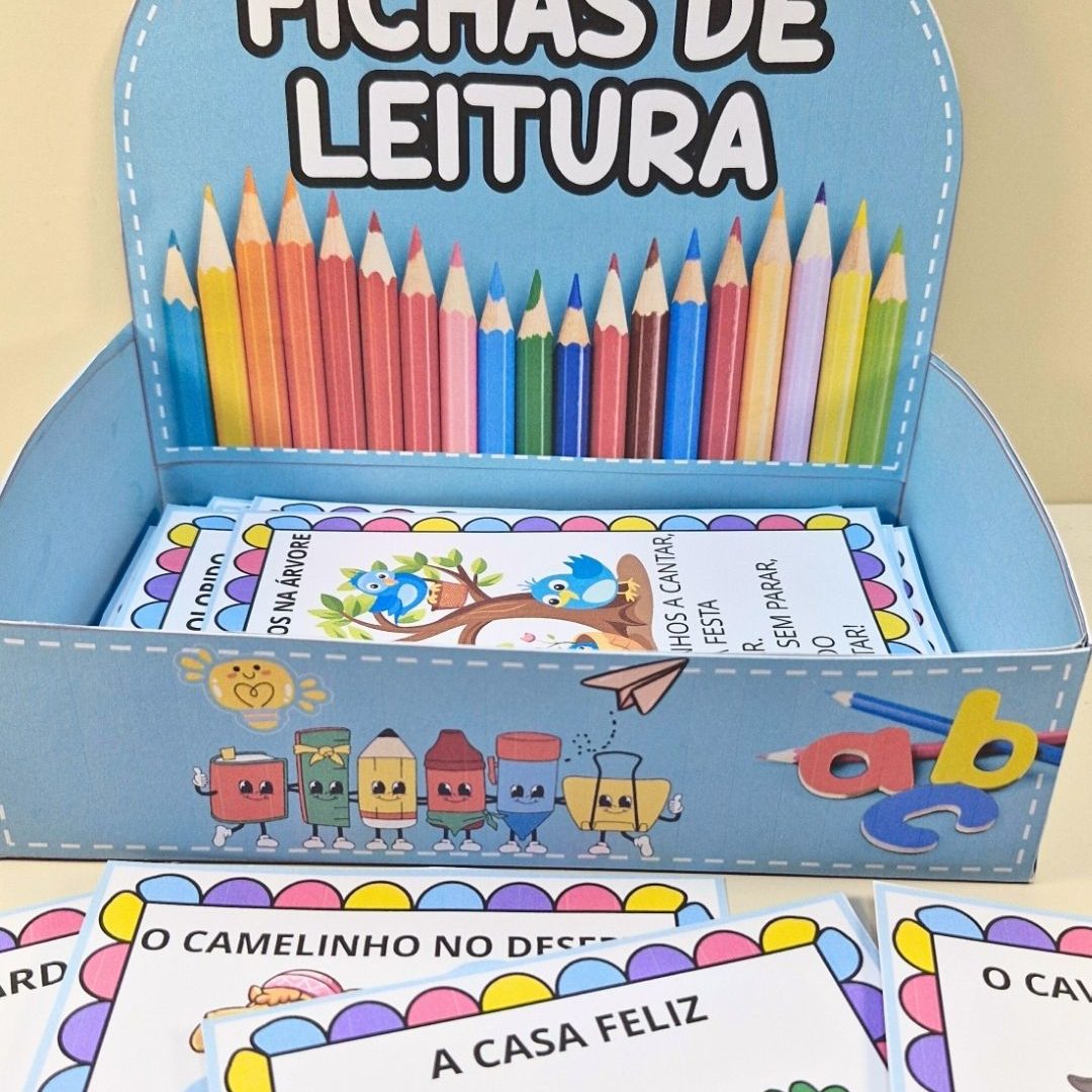 Fichas de Leitura – 60 textos