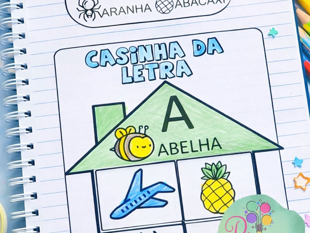 Atividades Interativas Casinhas das Letras
