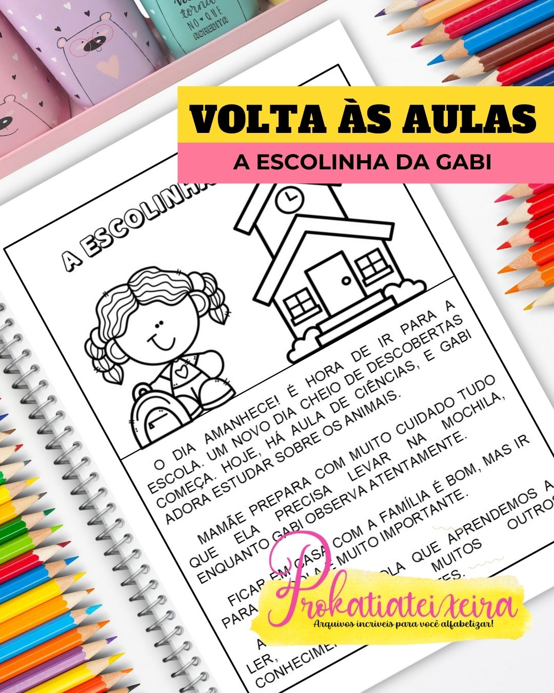 Sequência Didática Volta às Aulas com 17 páginas