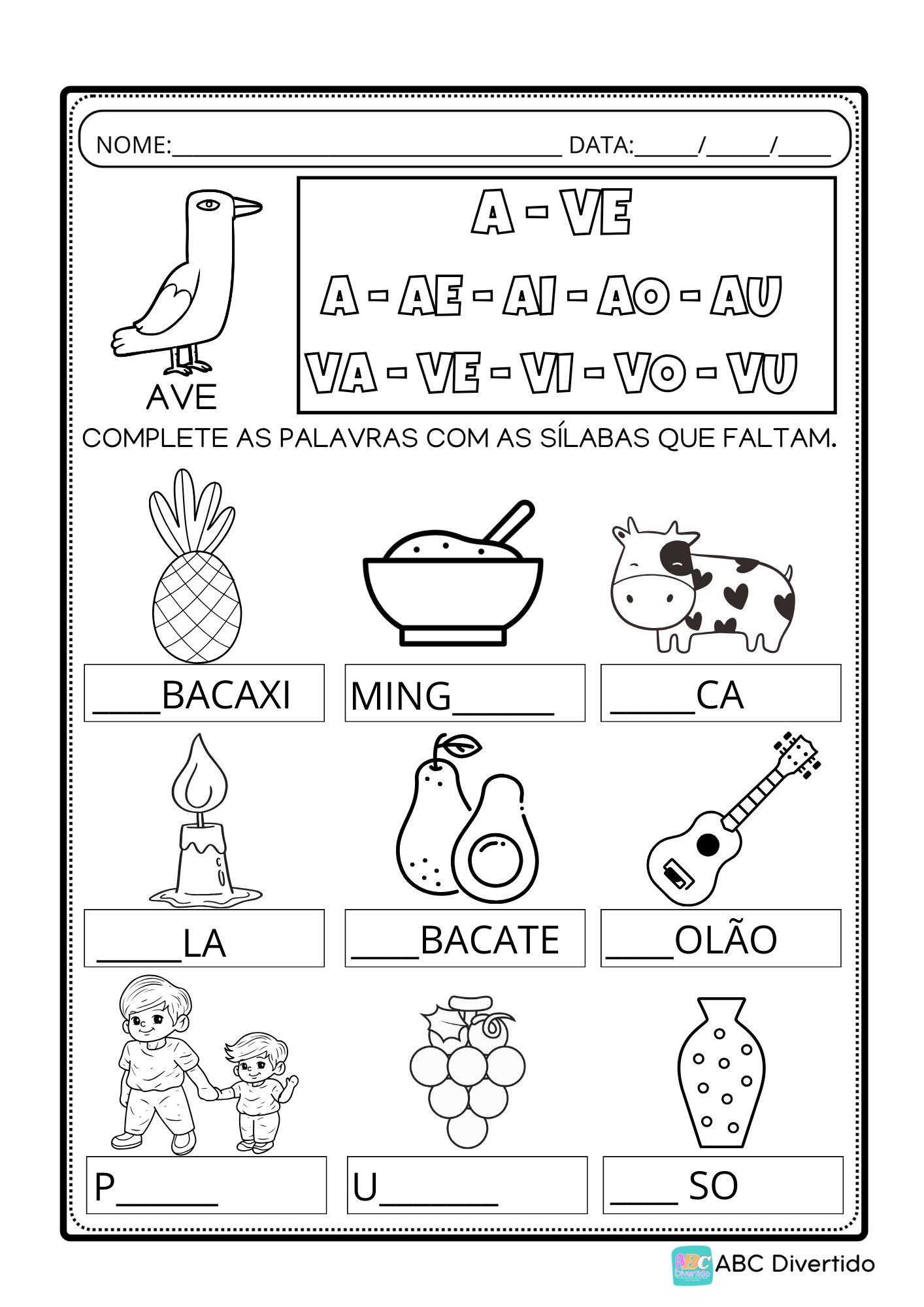 Coleção Alfabetizando com palavras - chave e textos interativos V01 - Imagem 5