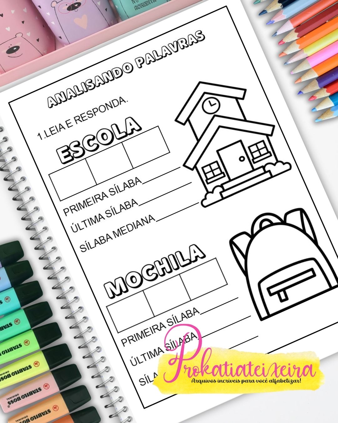 Sequência Didática Volta às Aulas com 17 páginas - Imagem 3