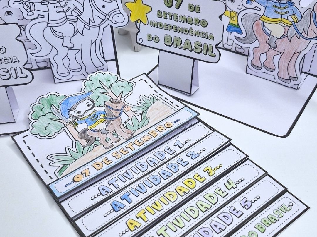 Flipbook e Cenário 7 de Setembro – Independência do Brasil
