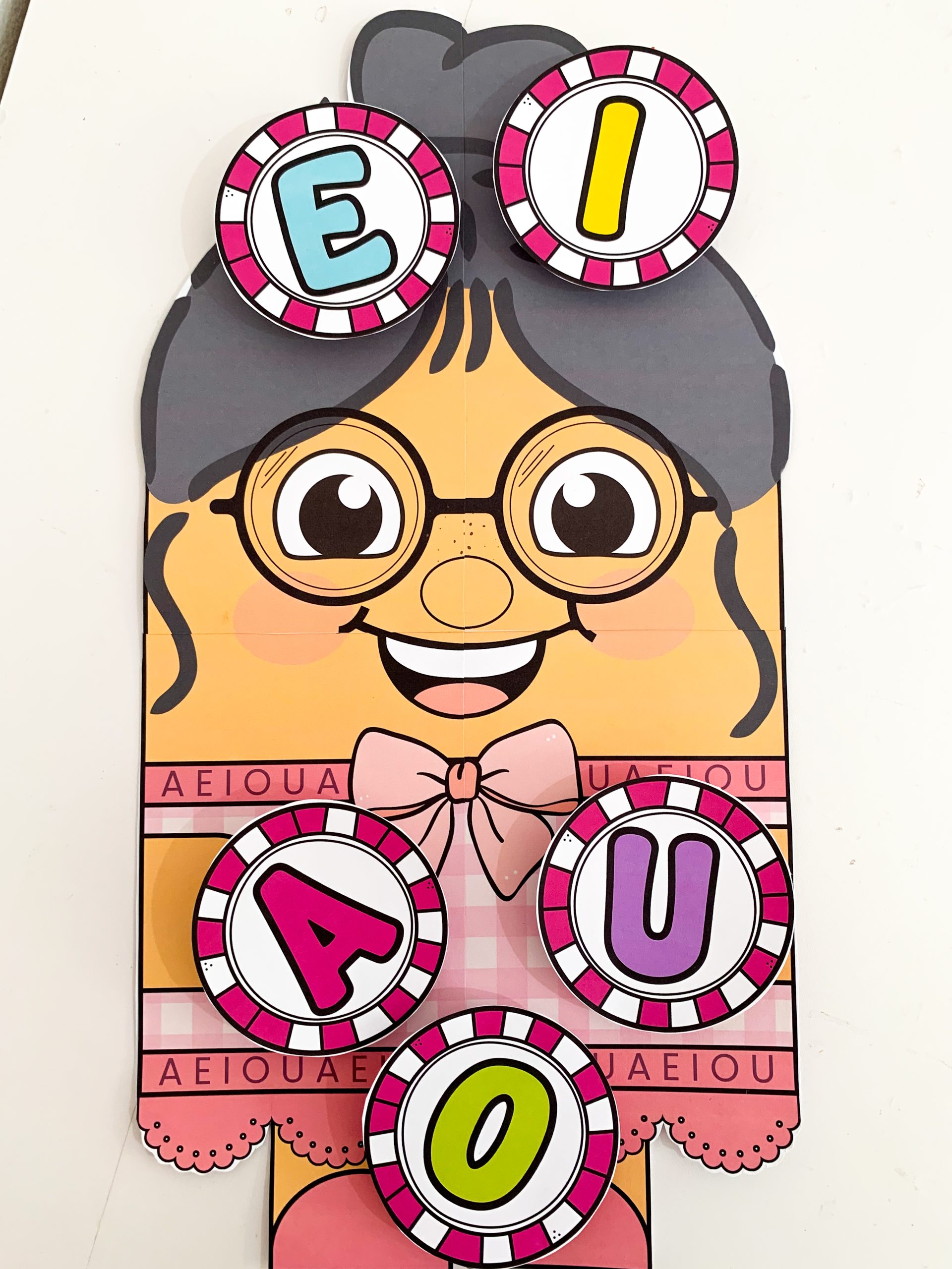 Luva de História da Senhora Vogal - Imagem 3