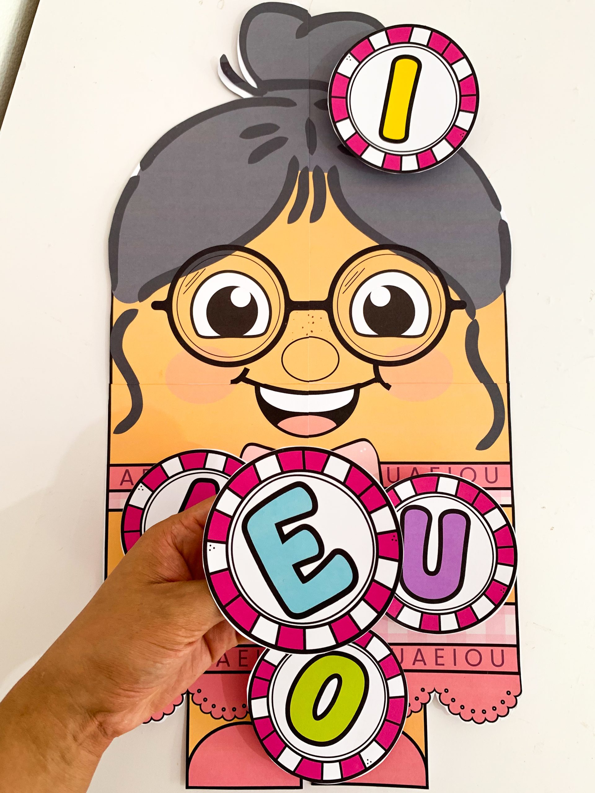 Luva de História da Senhora Vogal - Imagem 4