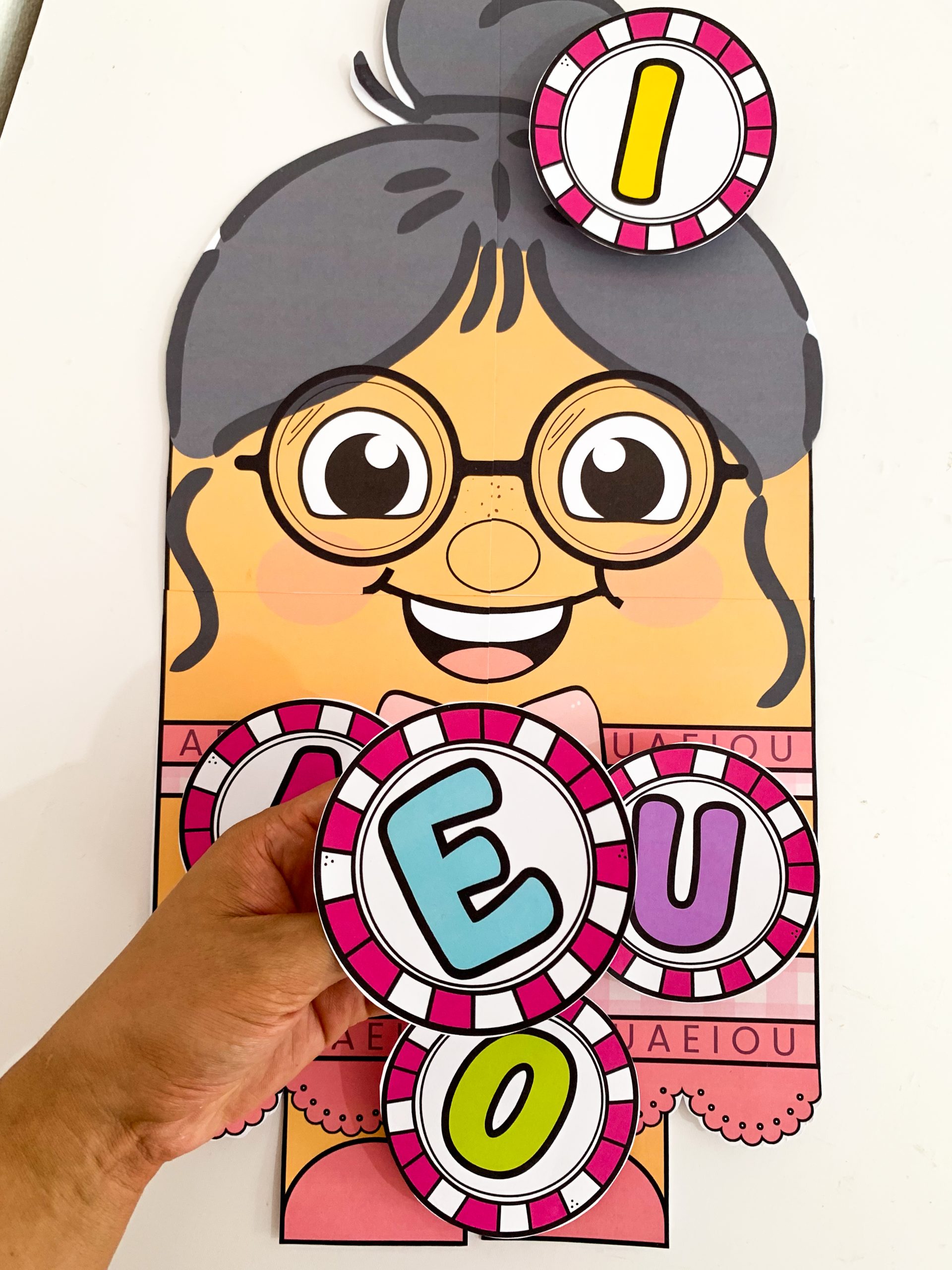 Luva de História da Senhora Vogal - Imagem 5