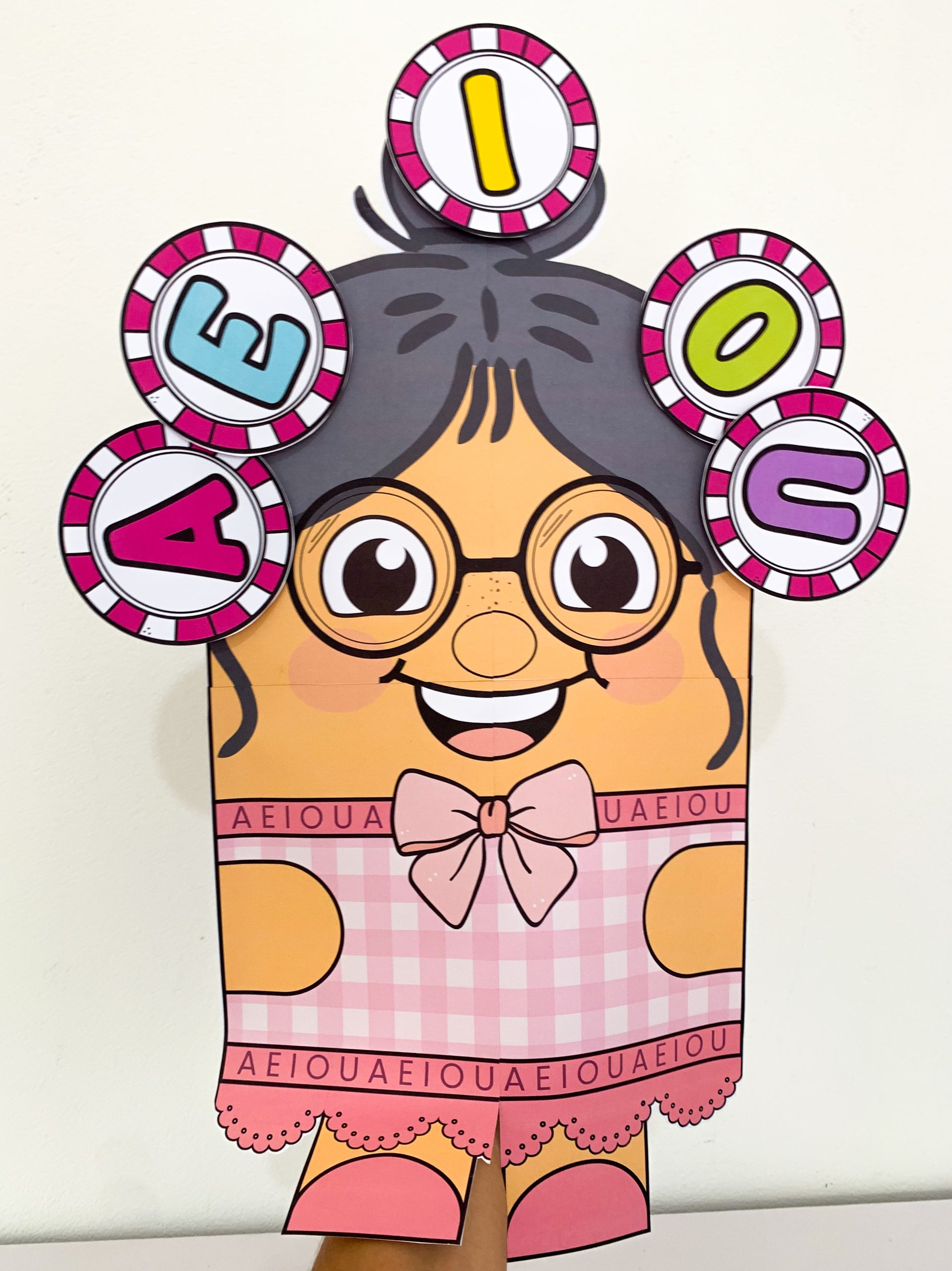 Luva de História da Senhora Vogal - Imagem 6