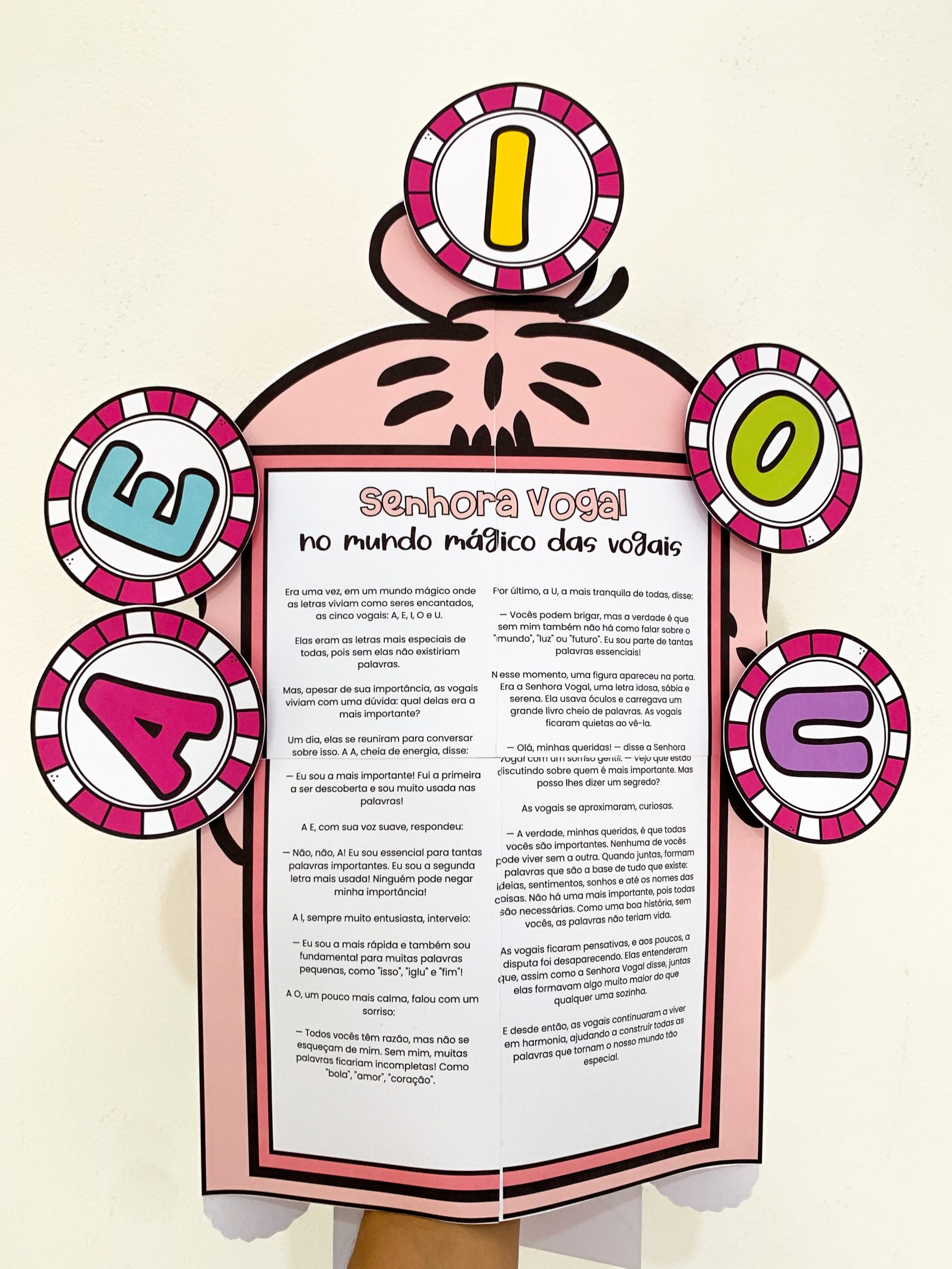 Luva de História da Senhora Vogal - Imagem 8