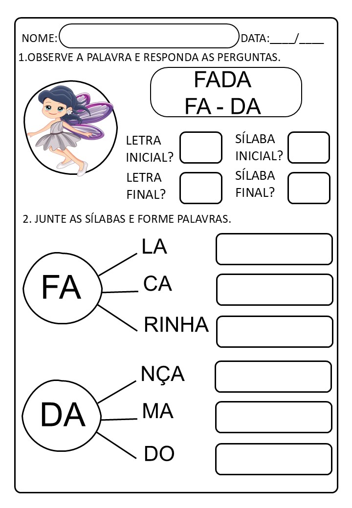 Apostila Consciência Silábica 89 Páginas - Imagem 9