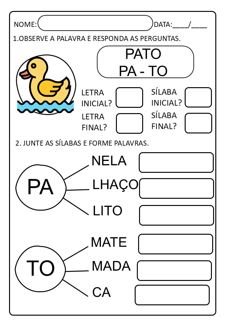 Apostila Consciência Silábica 89 Páginas - Imagem 2