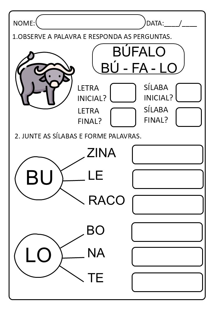 Apostila Consciência Silábica 89 Páginas - Imagem 5