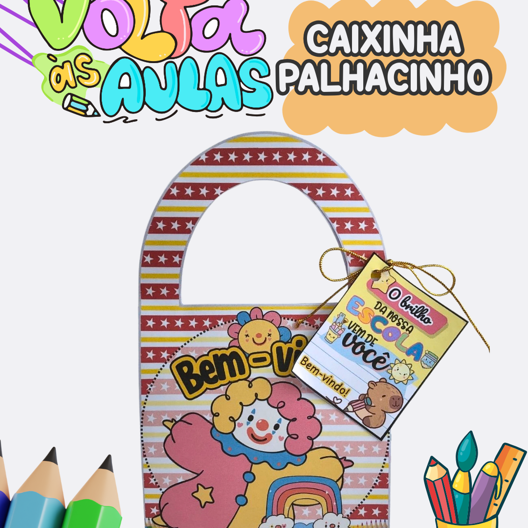Caixinha Palhacinho R003