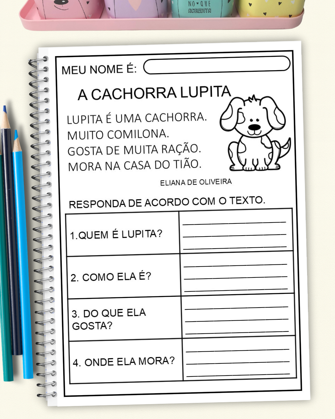 Lendo e Compreendendo Pequenos Textos Volume 2 - Imagem 4
