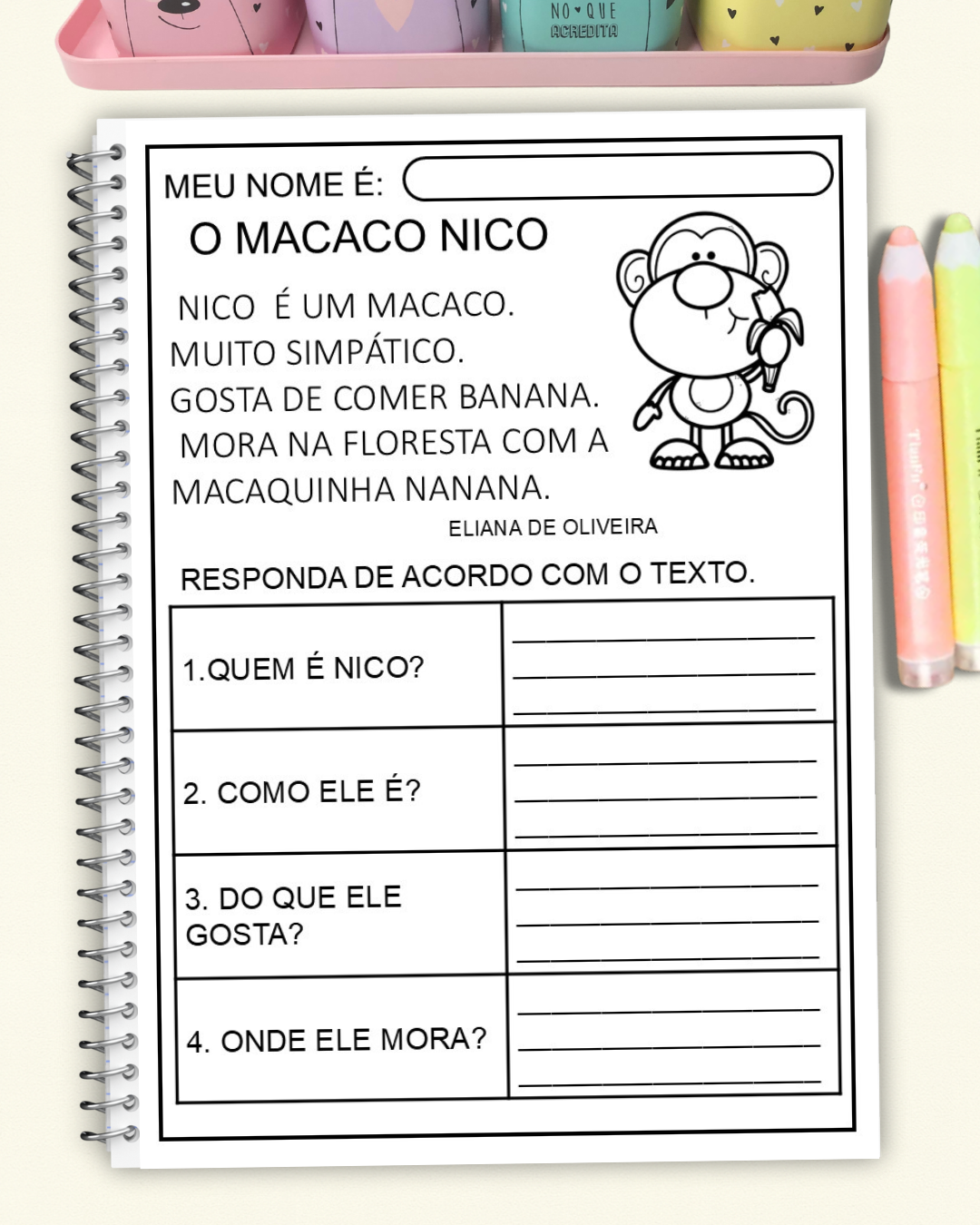 Lendo e Compreendendo Pequenos Textos Volume 2 - Imagem 6