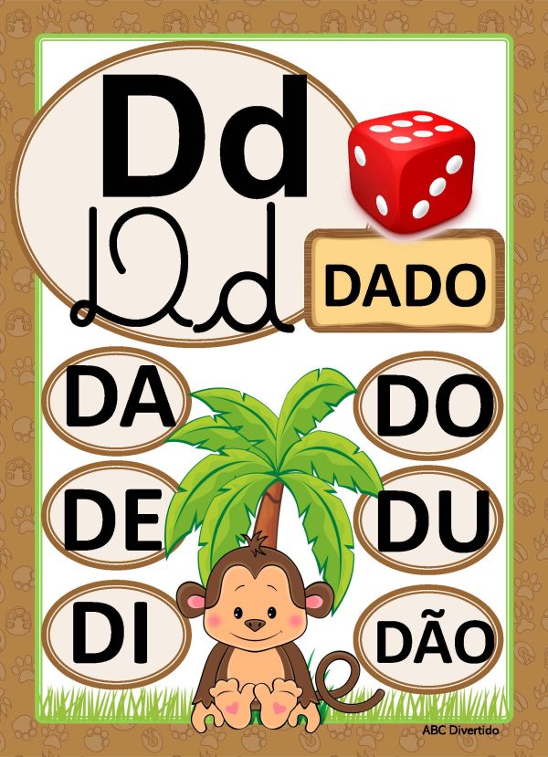 Kit Alfabetos e Números ilustrados Parede - Imagem 17