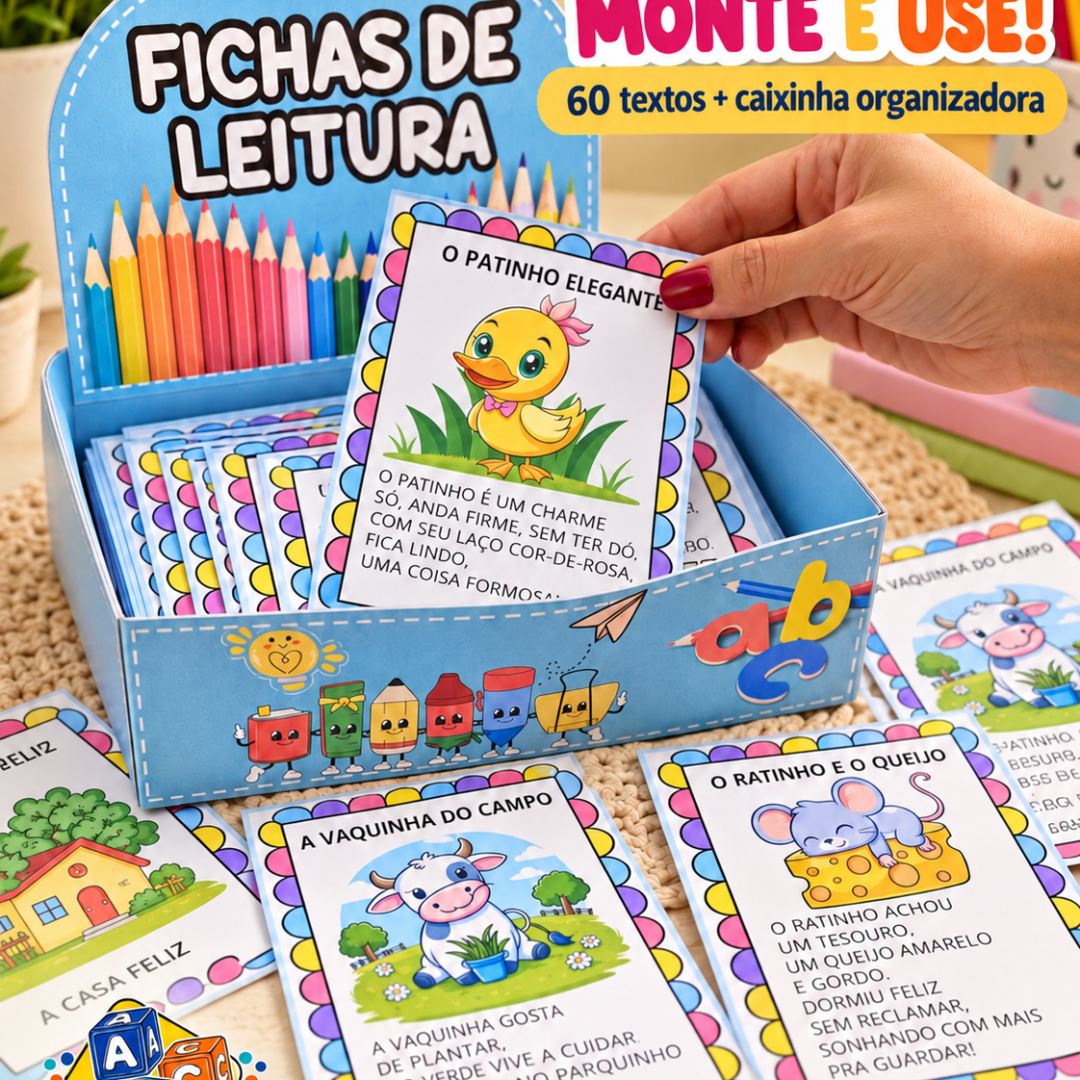 Fichas de Leitura Pequenos Textos